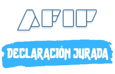 como hacer declaracion Jurada afip, como hacer declaracion Jurada