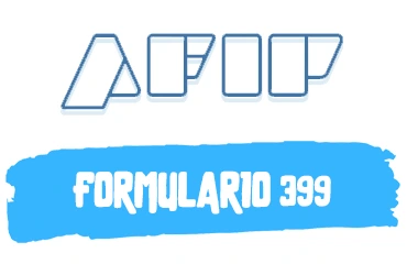 f 399 afip, reimputacion de pagos formulario 399