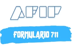 Cómo descargar el Formulario 711 Pdf para AFIP  (2023)formulario 711